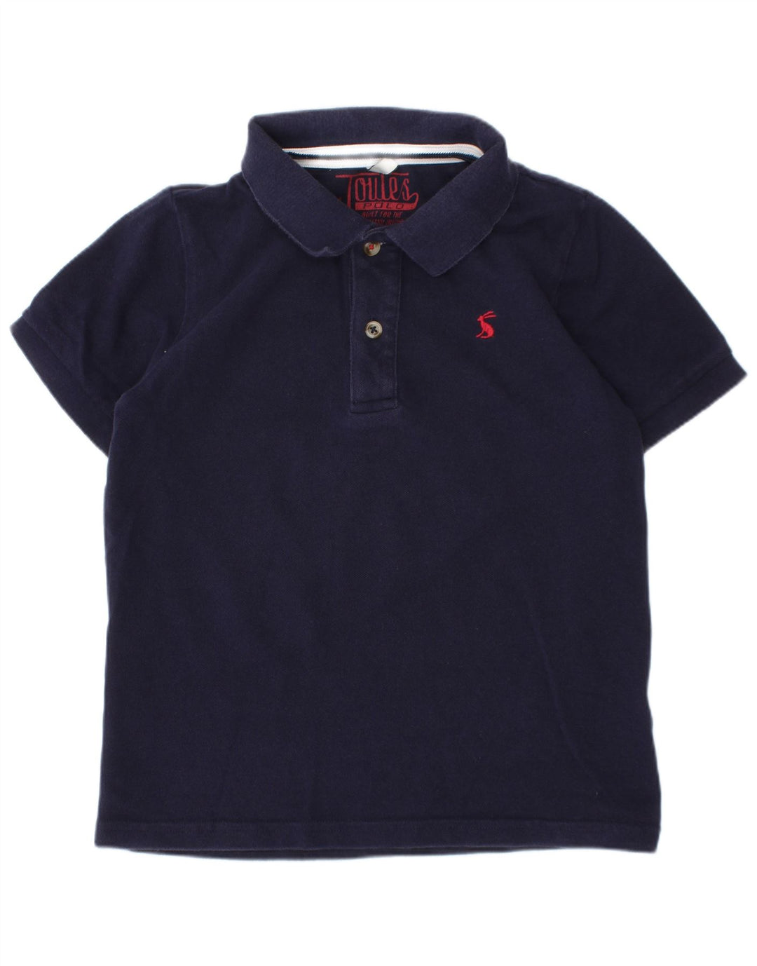 Polo Joules Menino 7-8 Anos Azul Marinho Algodão