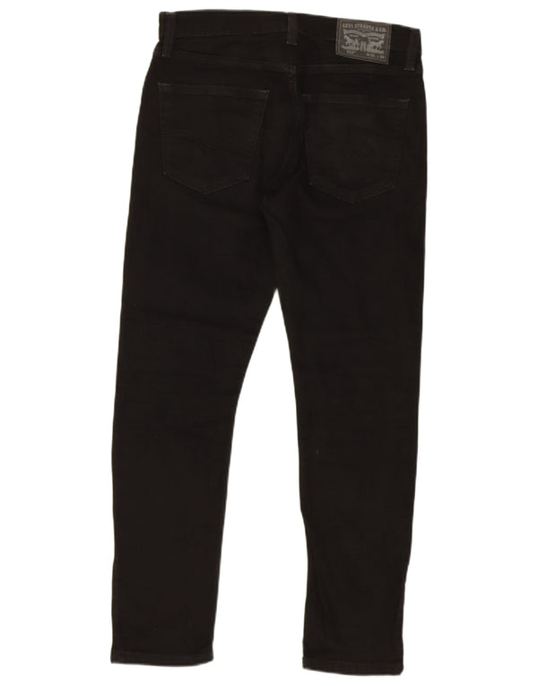 Levi's Masculino 512 Tapered Slim Jeans W31 L30 Algodão Preto