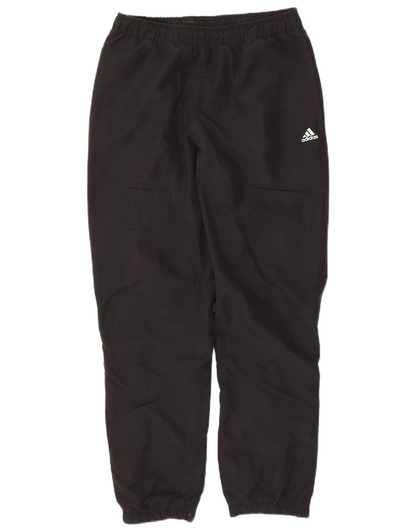 ADIDAS Mens Climalite Calças de treino Joggers Médio Preto Poliéster