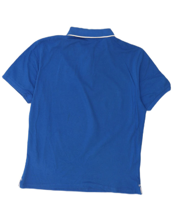 Camisa polo masculina North Sails grande algodão azul