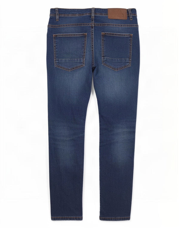 Zara Mens Slim Jeans EU 42 Grande W32 L29 Azul Algodão