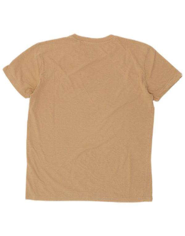 Camiseta gráfica Grand & Hills Boys 14-15 anos algodão bege