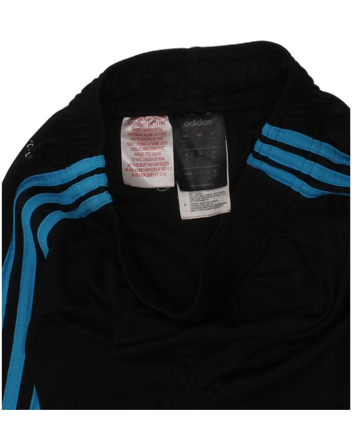 Shorts esportivos Adidas Boys Climalite 11-12 anos preto poliéster