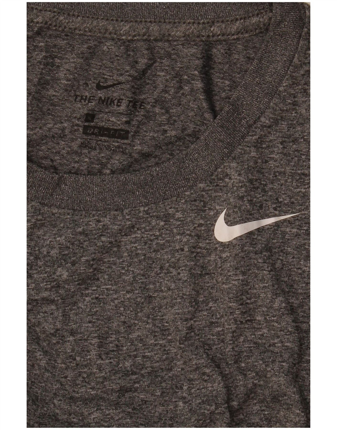 Camiseta masculina Nike Dri Fit Top XL cinza manchada
