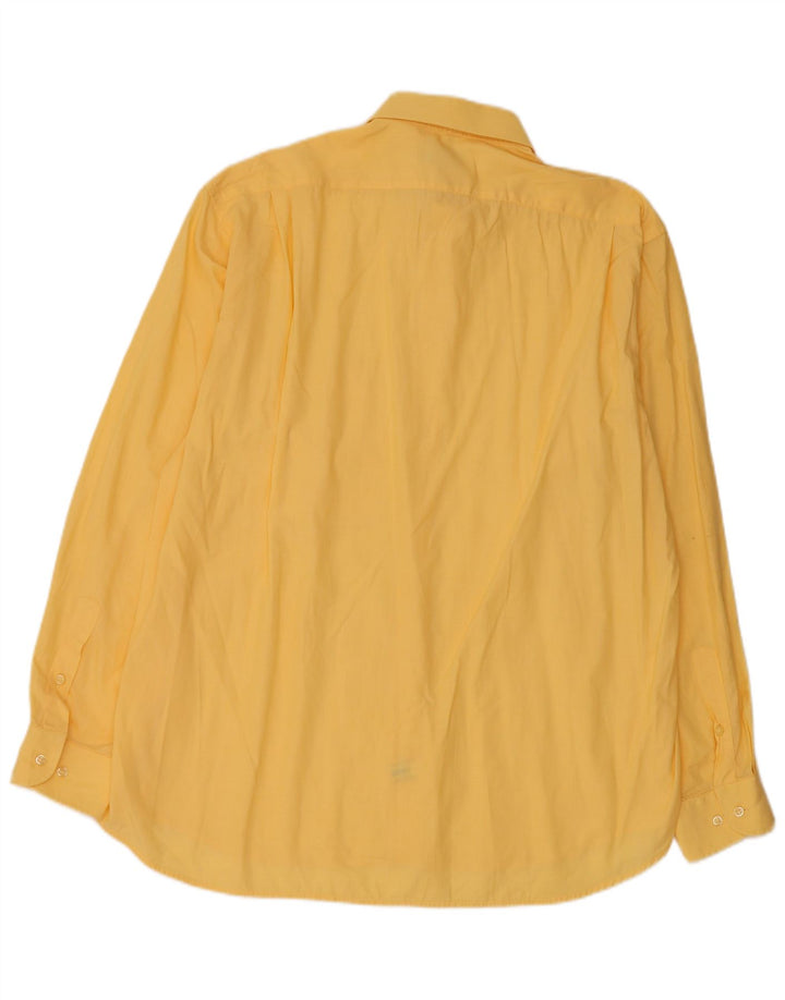 Camisa masculina Pierre Cardin tamanho 41 grande algodão amarelo