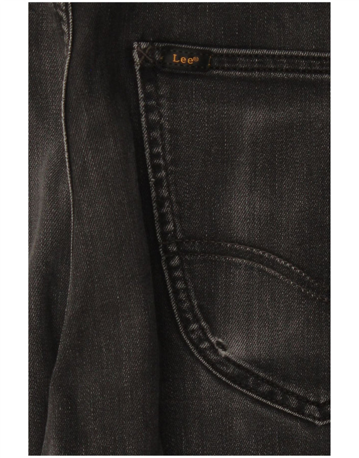 Lee Mens Luke Slim Jeans W33 L27 Algodão Preto