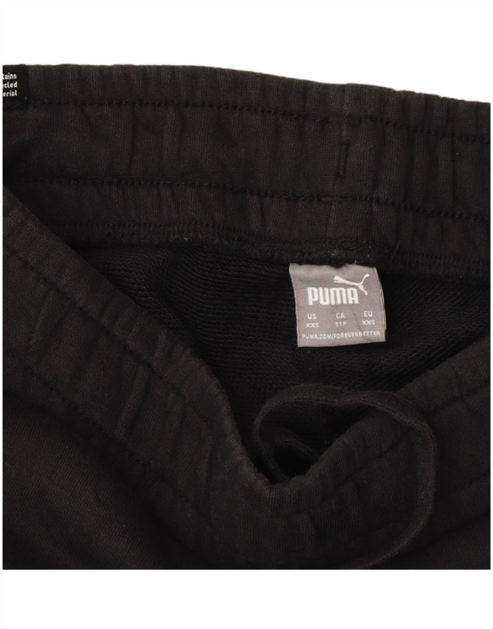 Calça esportiva feminina PUMA Graphic Joggers UK 2 2XS preta