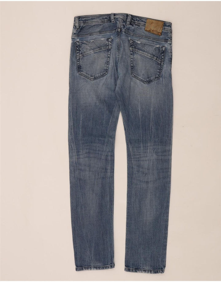 Diesel Mens Jeans Skinny W32 L34 Azul Algodão