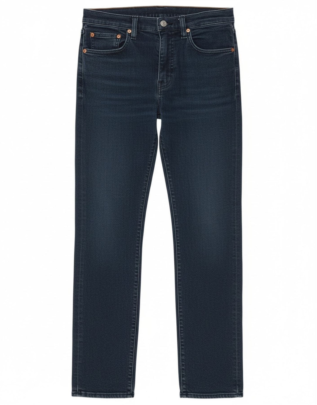 Levi's Masculino 502 Tapered Jeans W32 L30 Azul Algodão