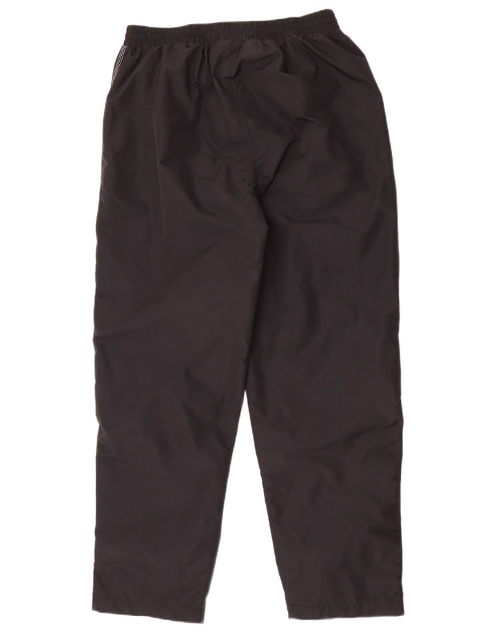 Calça de treino masculina Umbro grande poliéster preto
