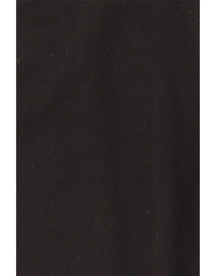Calça esportiva Kappa masculina gráfica joggers médio preto colorblock