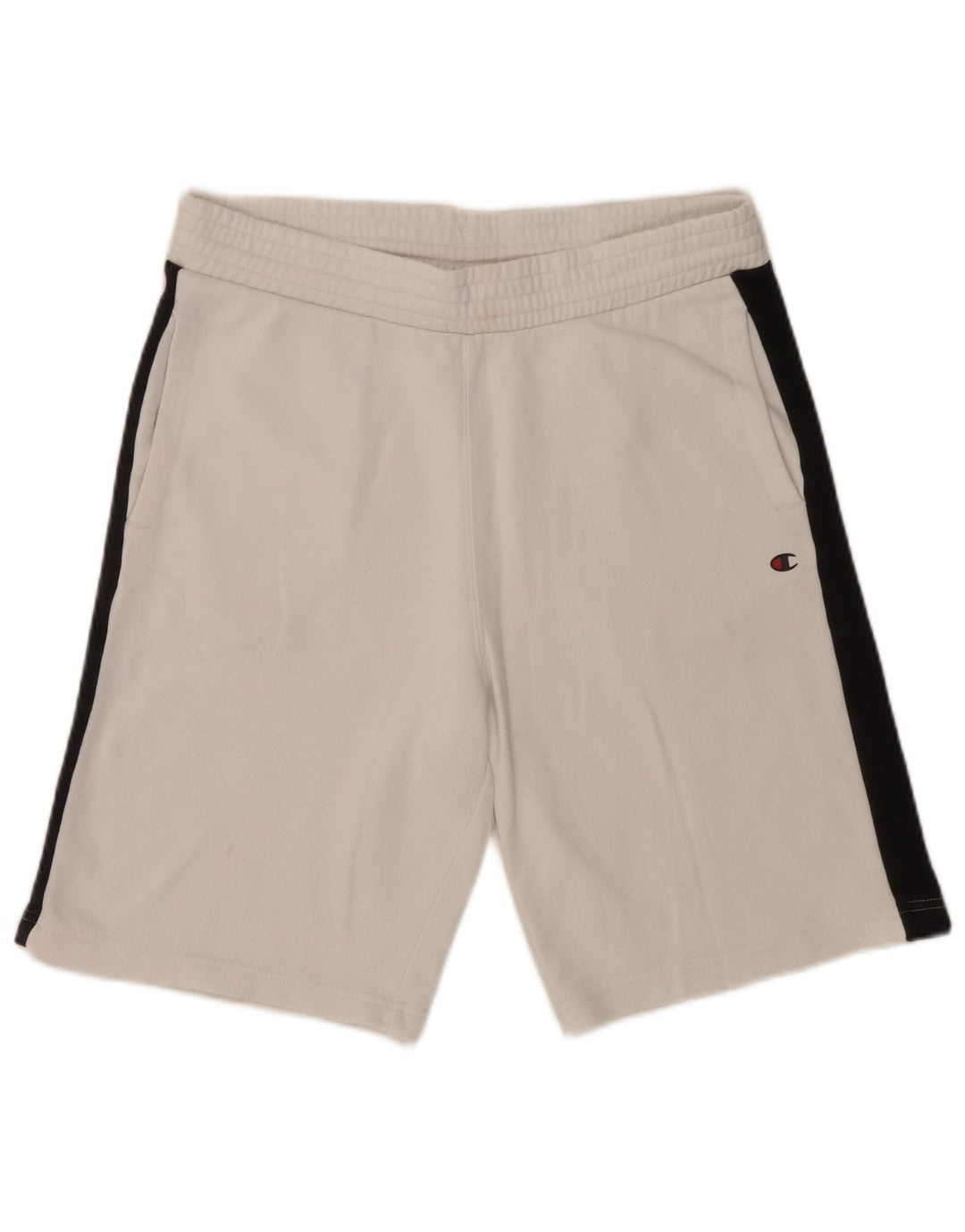 Shorts esportivos masculinos Champion grande algodão colorido branco
