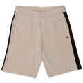 Shorts esportivos masculinos Champion grande algodão colorido branco