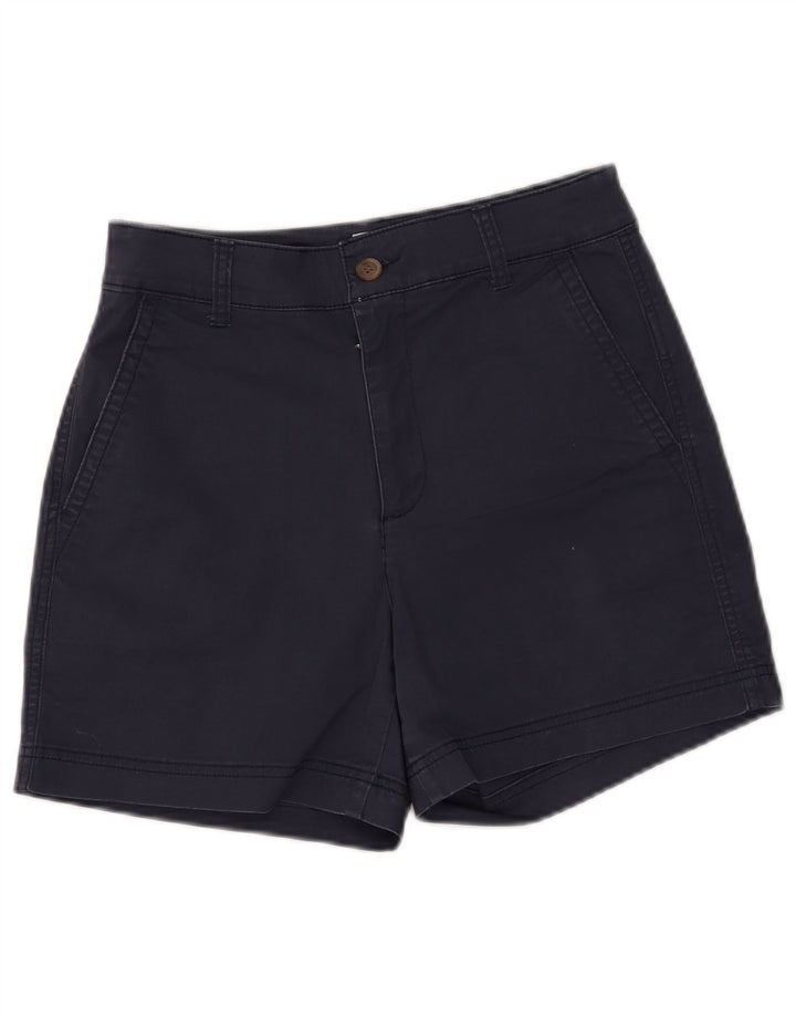 Shorts Chino Feminino Namorada Gap US 4 Pequeno W28 Azul Marinho