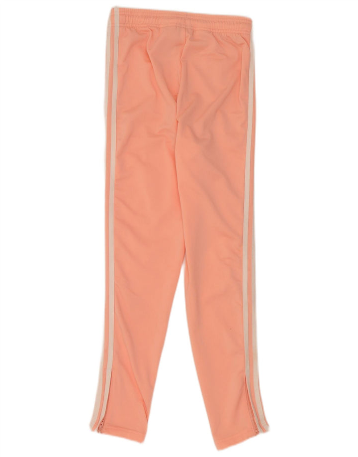 Calças de treino Adidas meninas 11-12 anos poliéster rosa