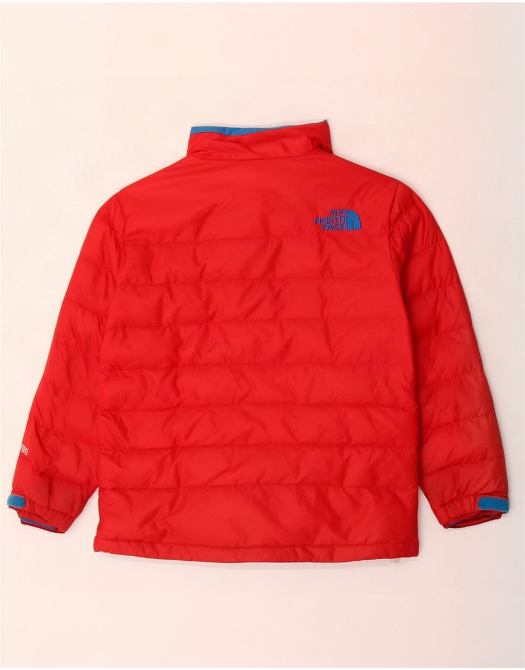 Casaco acolchoado The North Face Boys 7-8 anos pequeno vermelho