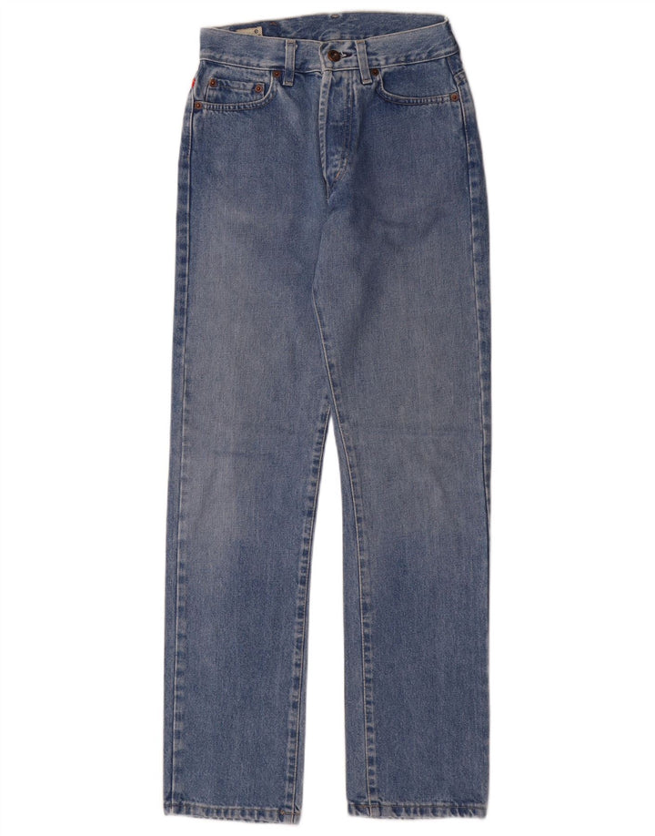 Calça jeans reta feminina CHARRO W26 L32 algodão azul