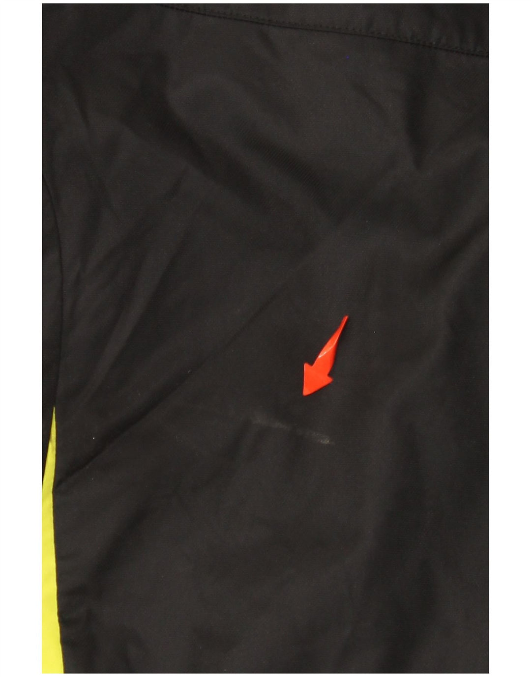 ADIDAS Meninos Treino Top Jaqueta 11-12 Anos Preto Colourblock Nylon