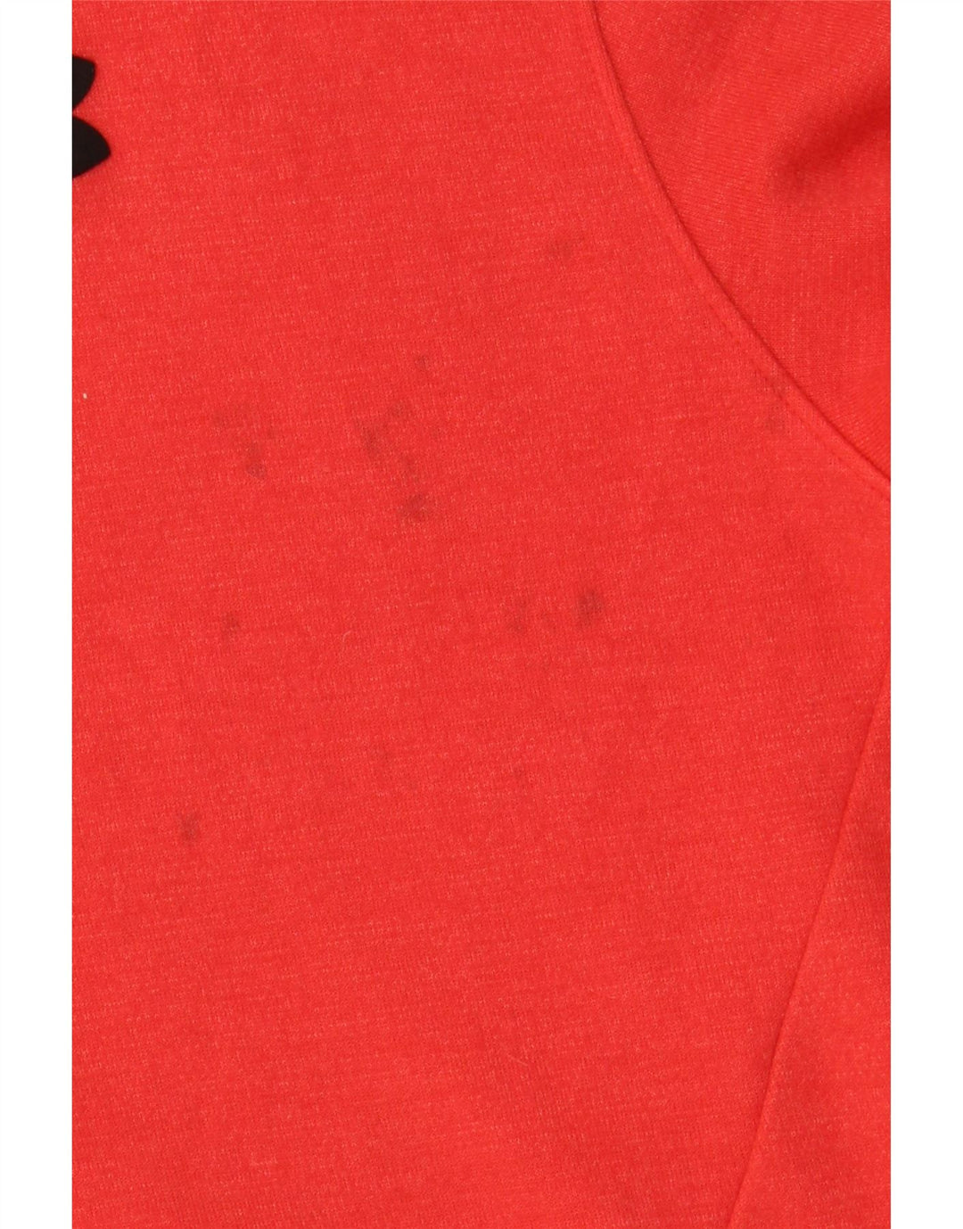 UNDER ARMOUR Meninos moletom com capuz 15-16 anos XL algodão vermelho