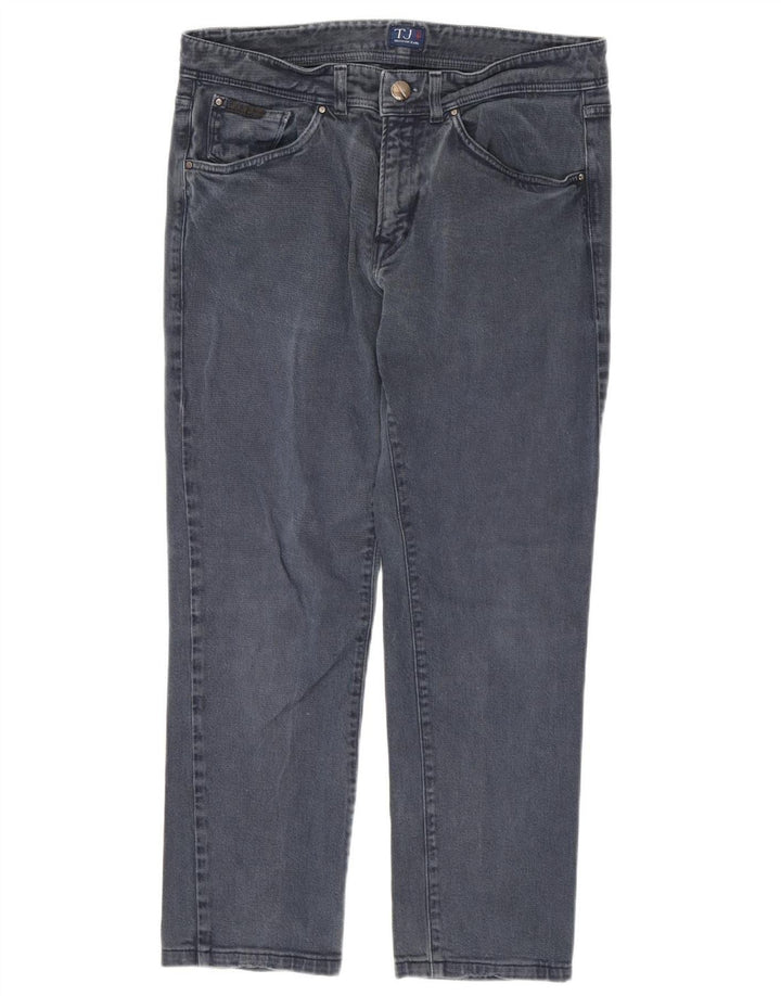 TRUSSARDI Mens Straight Jeans IT 50 Grande W34 L28 Azul