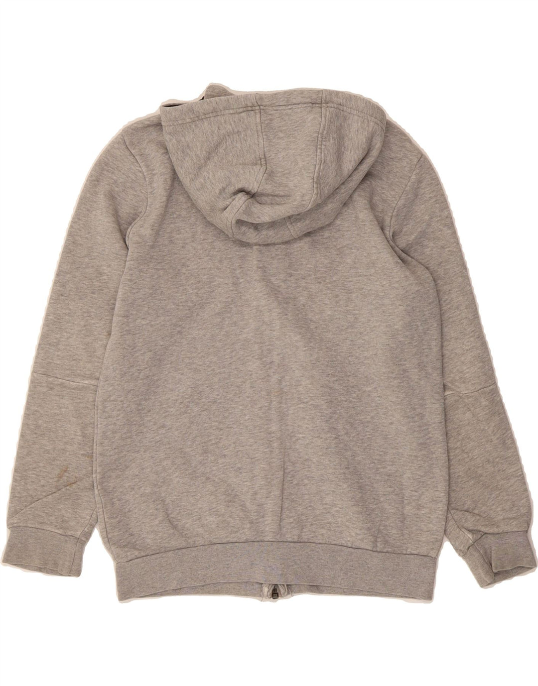 ADIDAS Boys Zip Hoodie Sweater 11-12 Years Grey Cotton Vintage Adidas and Second-Hand Adidas from Messina Hembry 