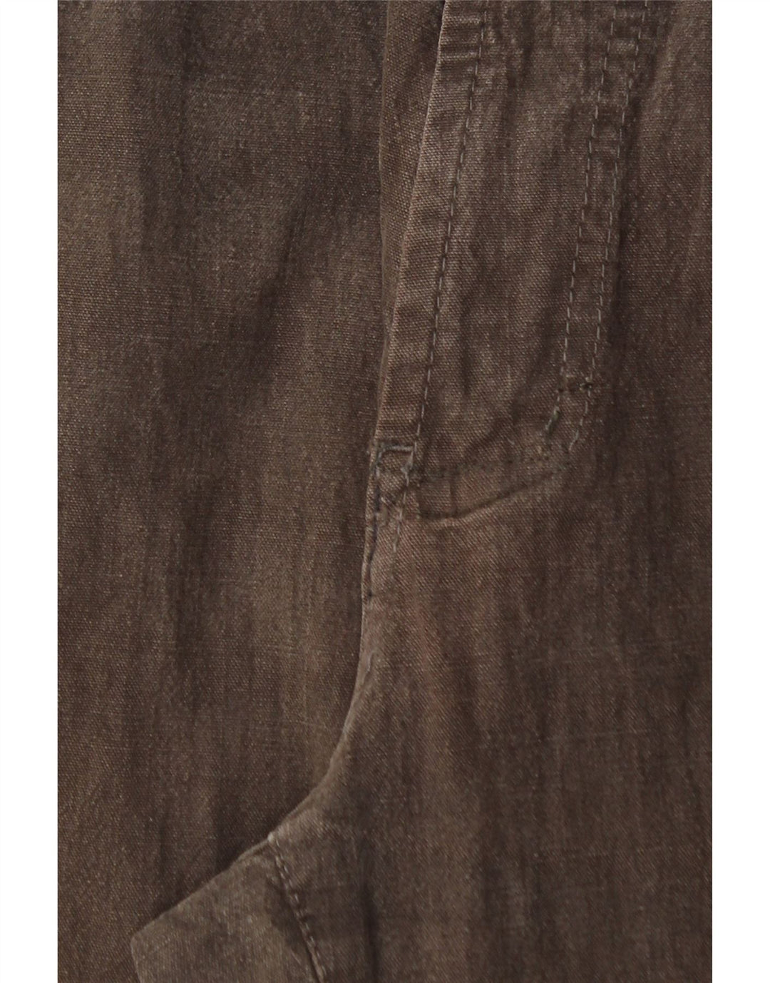 Calça masculina reta casual TRUSSARDI IT 50 grande W34 L29 marrom