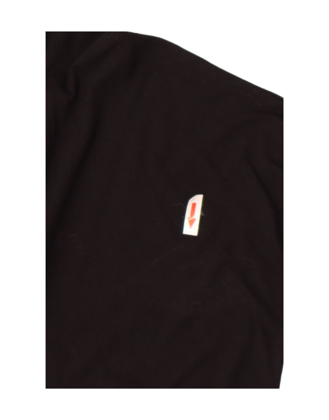 Túnica feminina Cos manga 3/4 oversized Reino Unido 14 viscose preta média