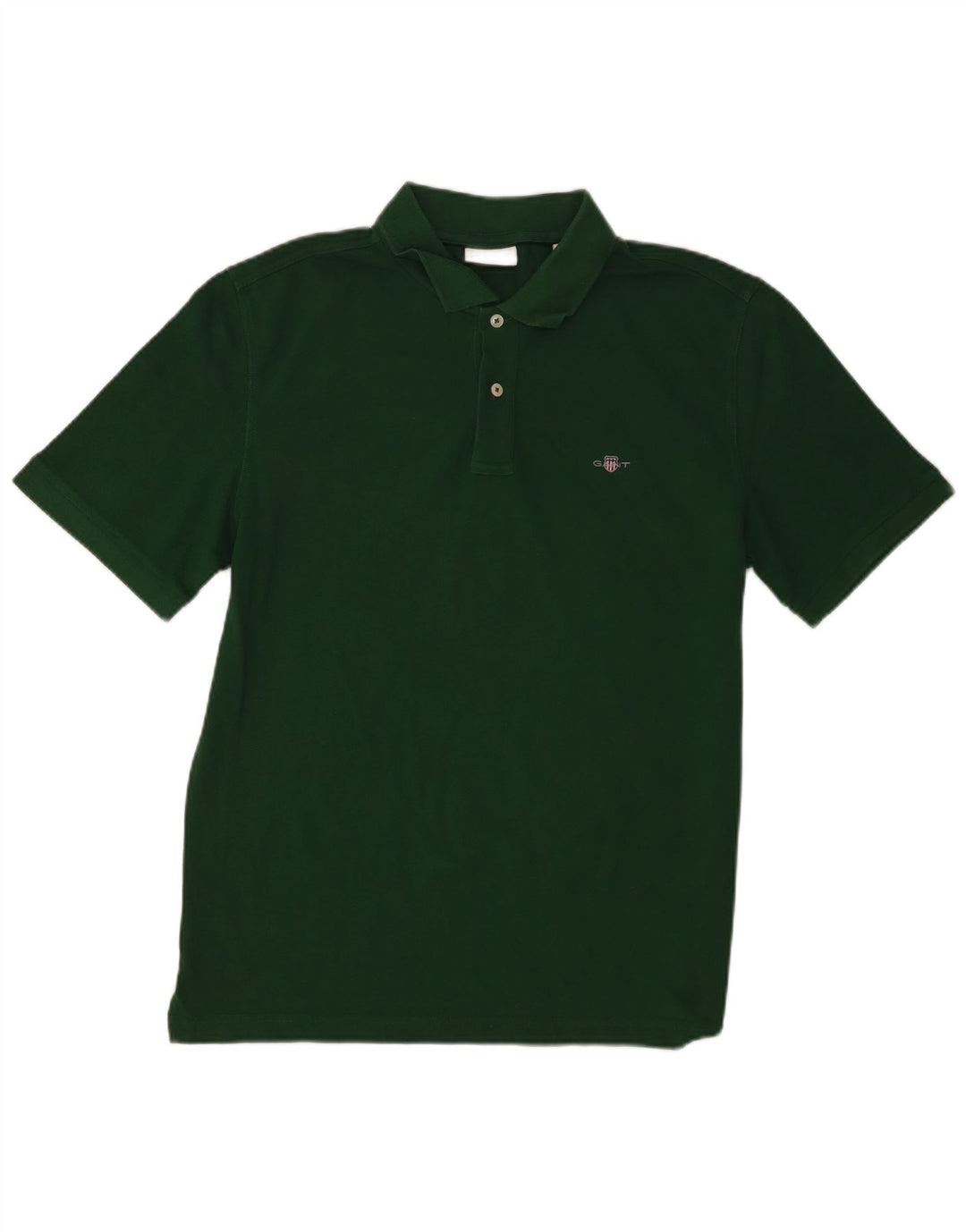 Camisa polo masculina Gant grande algodão verde