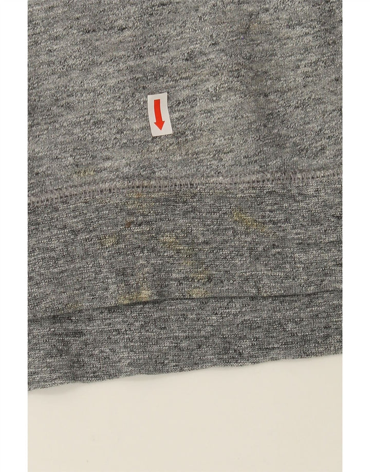NIKE Mens Graphic Hoodie Jumper Large Grey Vintage Nike and Second-Hand Nike from Messina Hembry 
