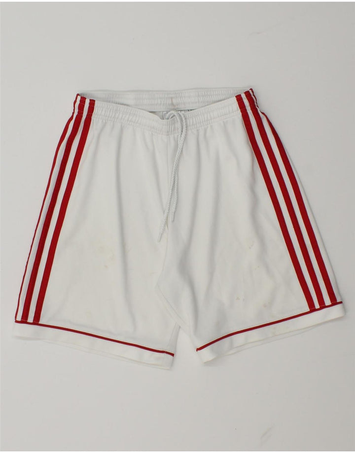 Adidas Mens Climalite Sport Shorts XS Poliéster Branco