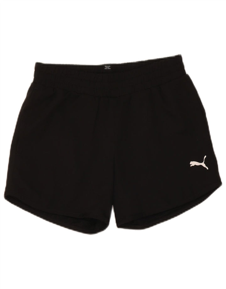 Shorts esportivos Puma meninas 13-14 anos preto poliéster