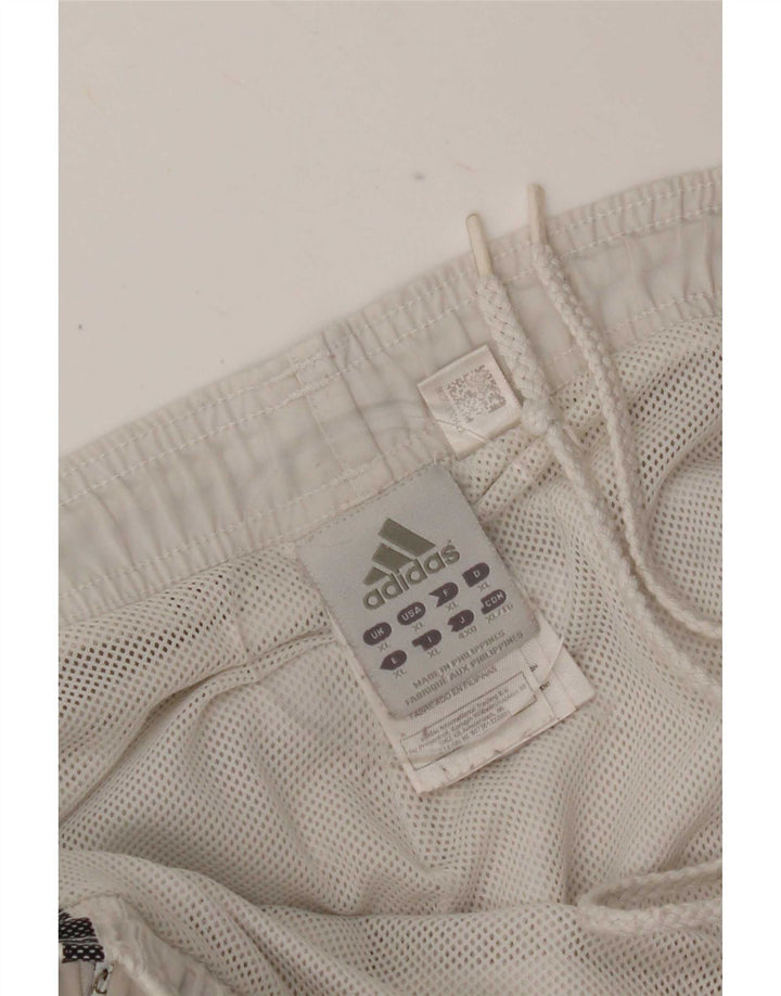 Adidas Mens Bermuda Sport Shorts XL Branco Poliéster