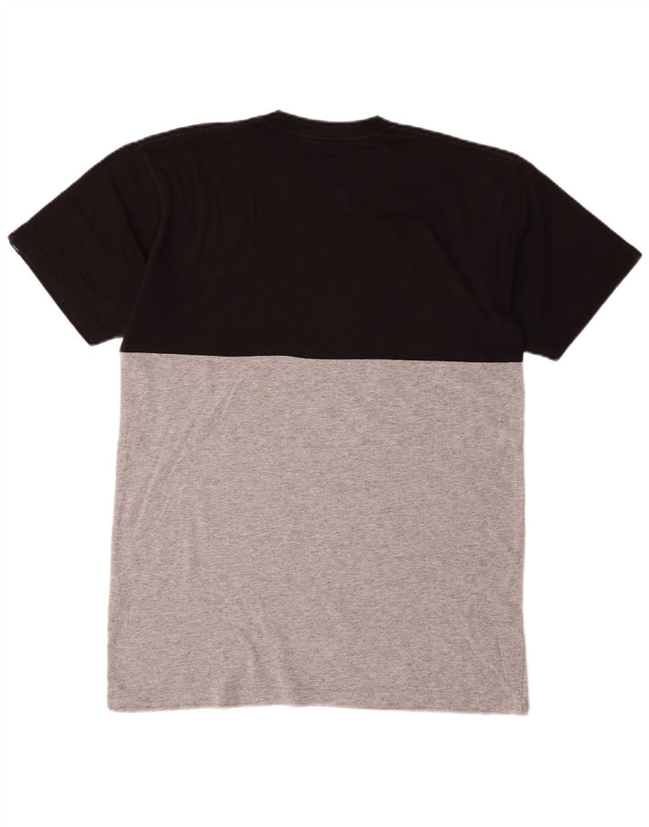 Camiseta masculina Vans Classic Fit Top médio preto colorblock