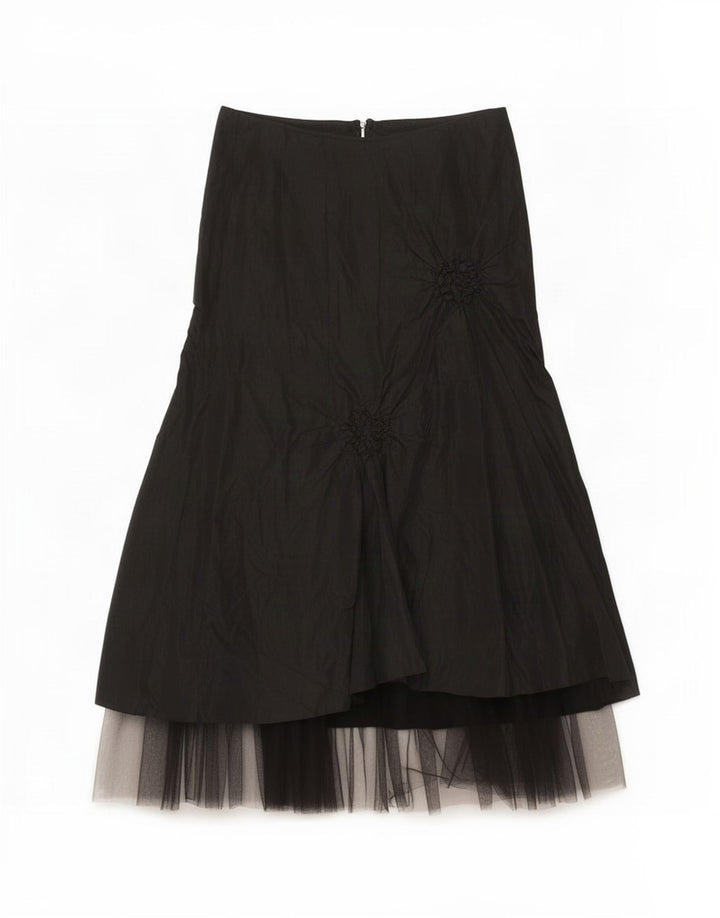 Saia feminina Steilmann A-Line UK 14 Médio W30 Preto