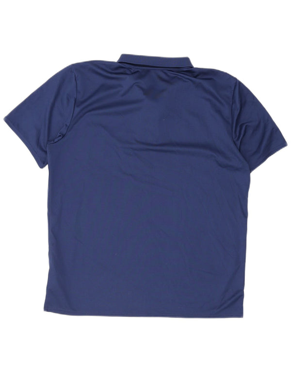 Camisa polo masculina Umbro XL azul marinho poliéster