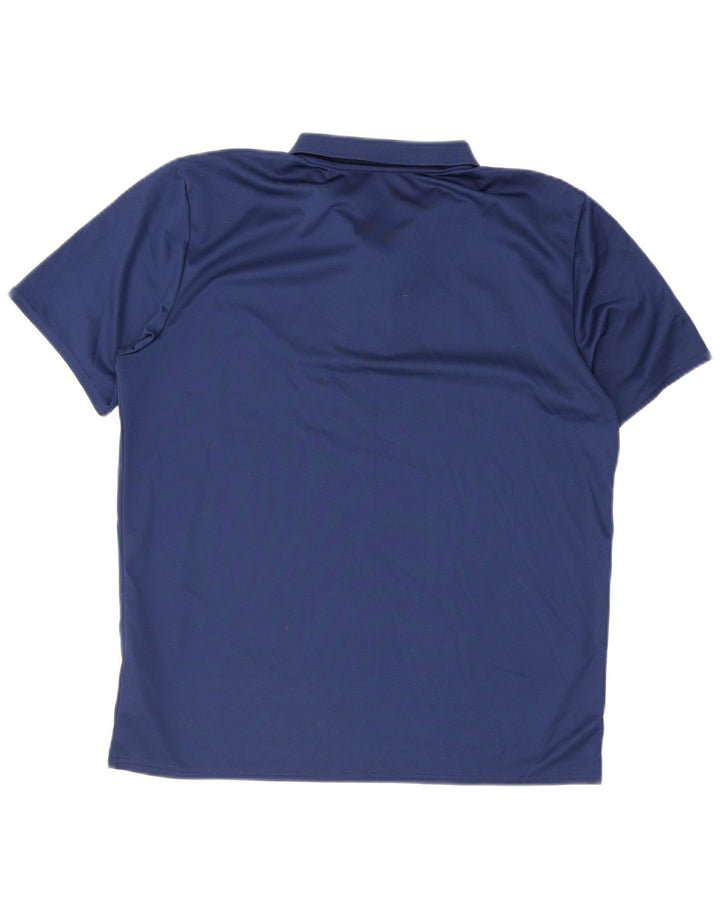 Camisa polo masculina Umbro XL azul marinho poliéster