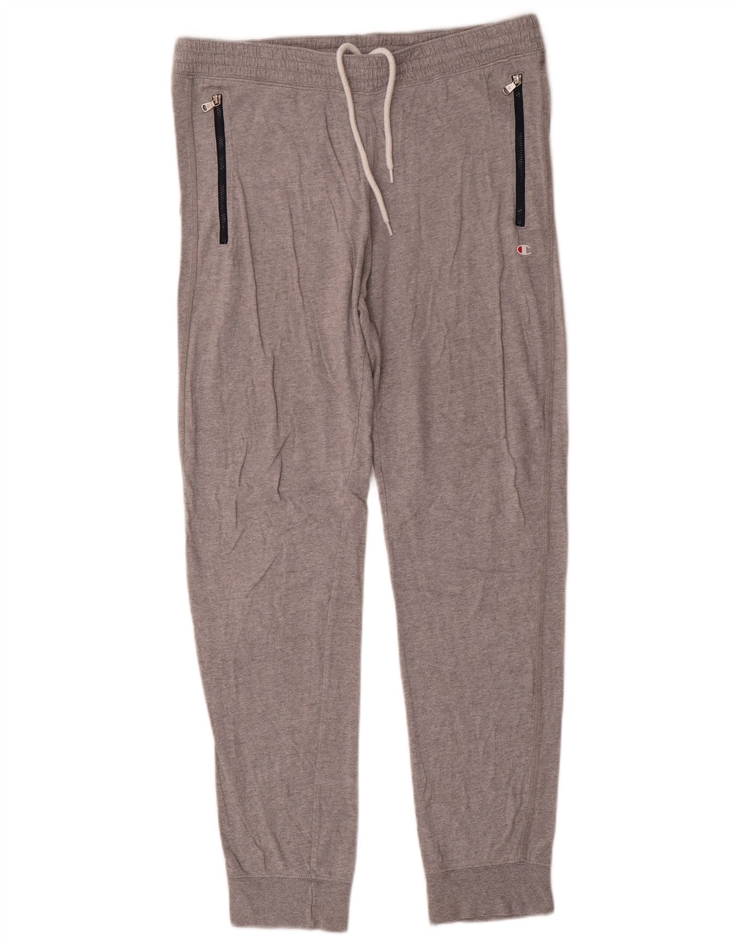 Calça esportiva masculina Champion Joggers grande algodão cinza