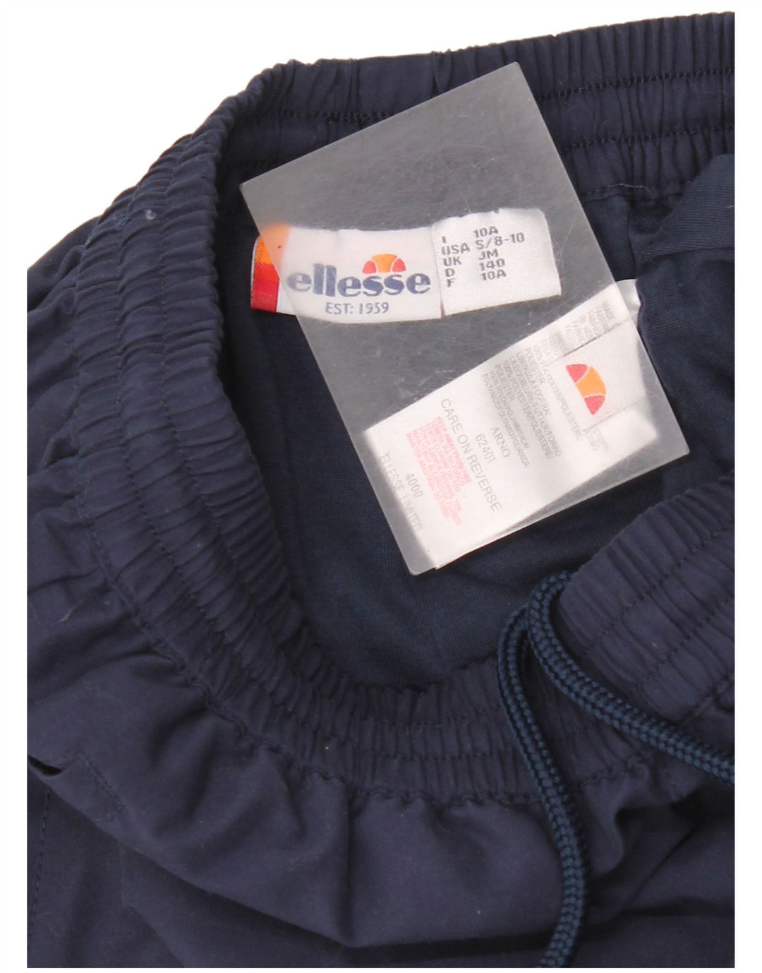 Calças de treino Ellesse menina 9-10 anos azul marinho poliéster