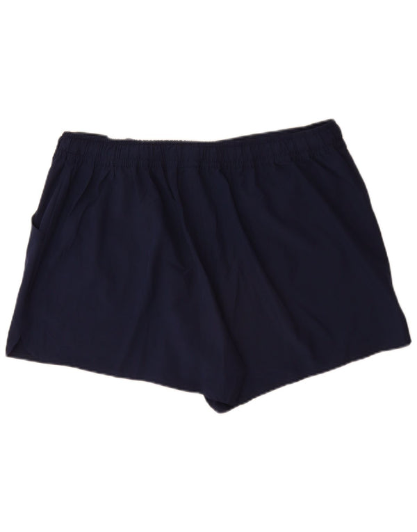 Shorts esportivo feminino Mountain Warehouse UK 18 XL azul marinho poliéster