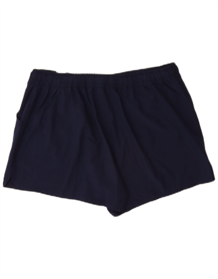 Shorts esportivo feminino Mountain Warehouse UK 18 XL azul marinho poliéster