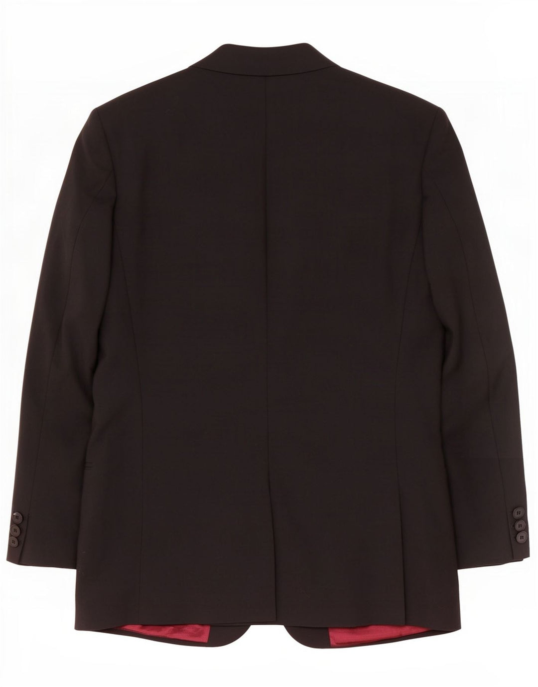 Jaqueta blazer masculina Marks & Spencer Longline 2 botões Reino Unido 38 médio preto