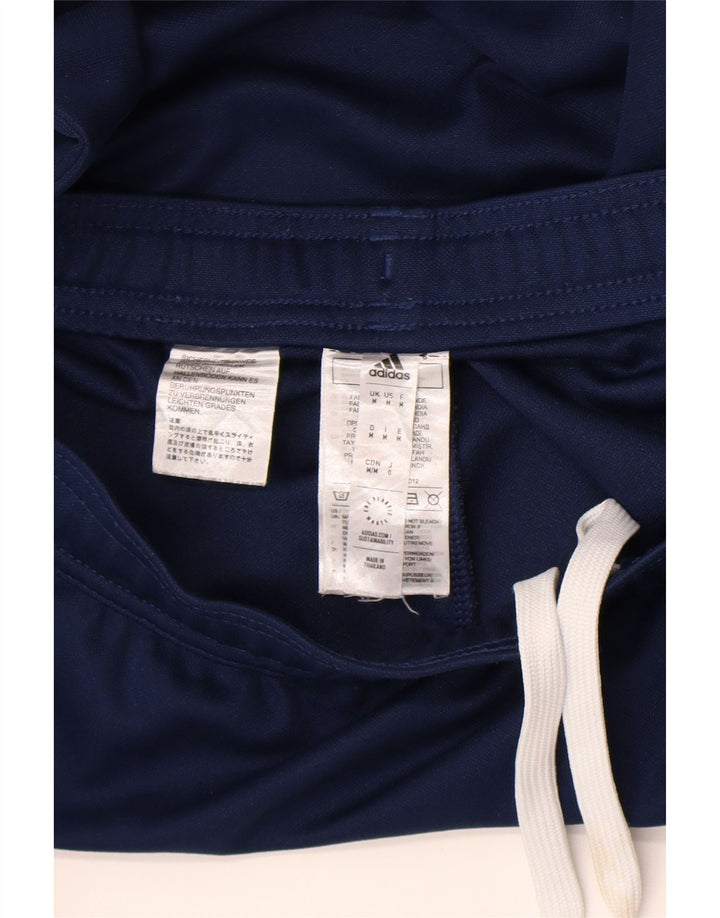 Calça de treino masculina Adidas Aeroready poliéster azul marinho médio