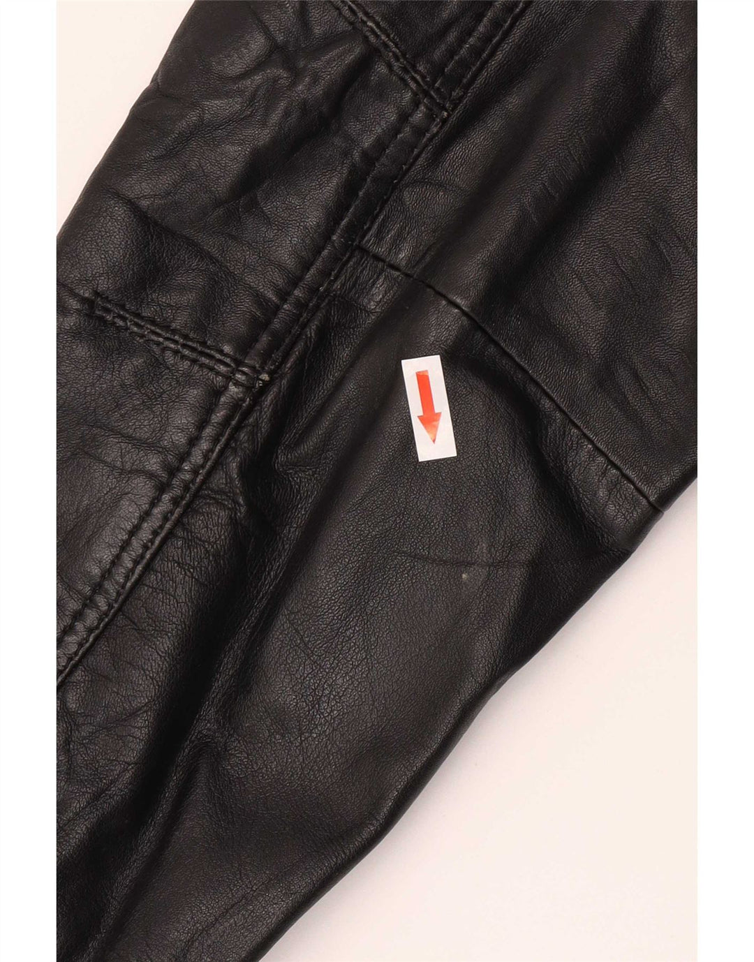 Jaqueta de couro bomber masculina Gipsy UK 38 média preta