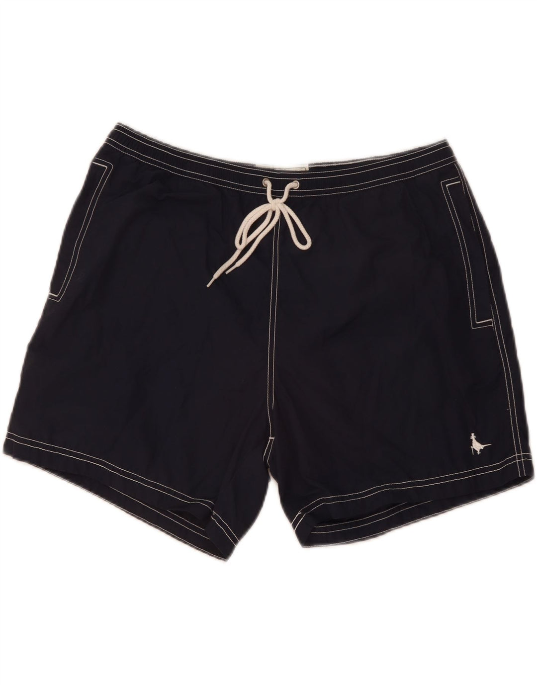 Shorts de natação masculino JACK WILLS grande algodão azul marinho