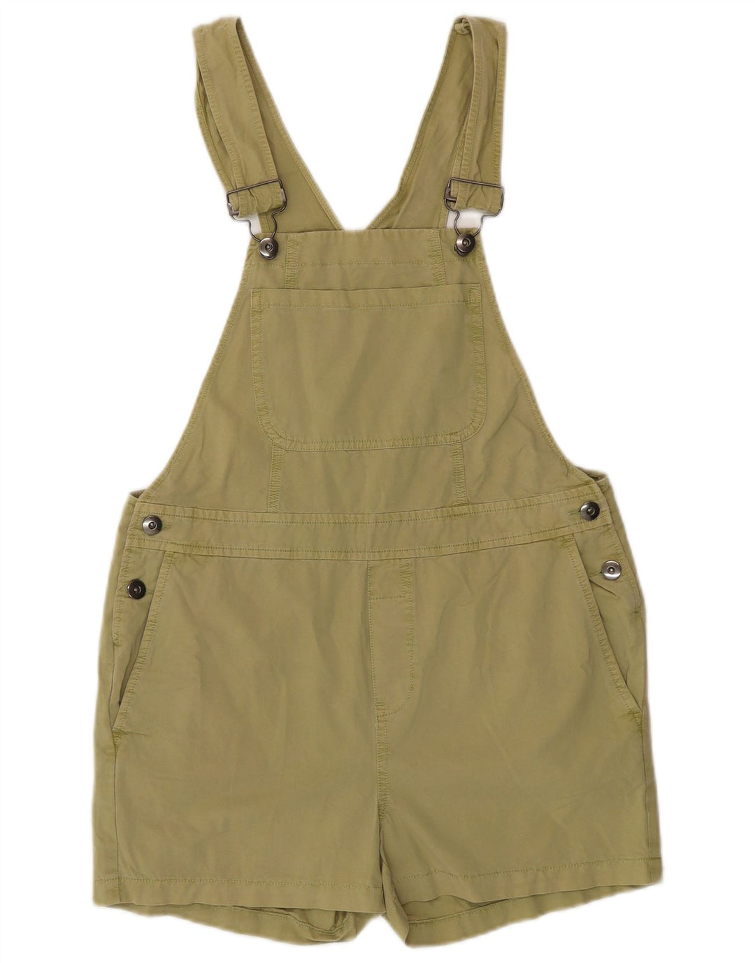 Shorts jardineira feminino VINTAGE médio W34 algodão verde