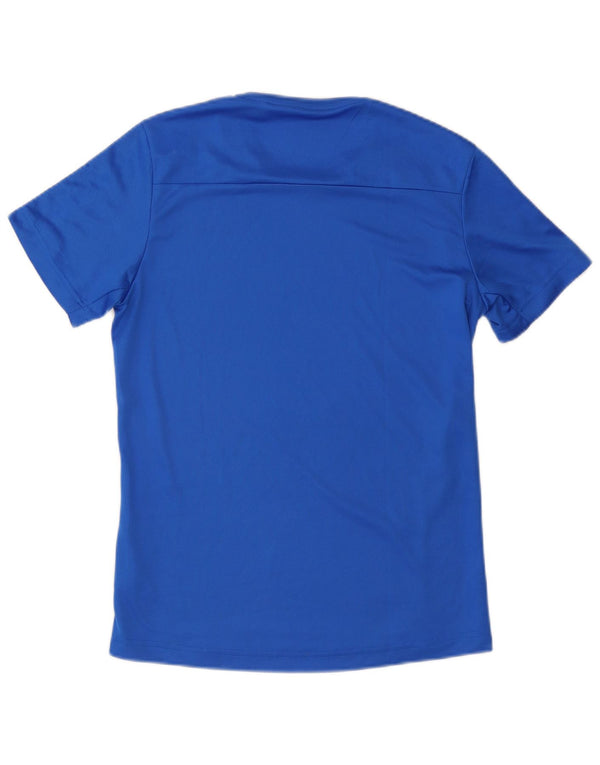 ADIDAS Mens Aeroready Camiseta Top Pequeno Azul Poliéster