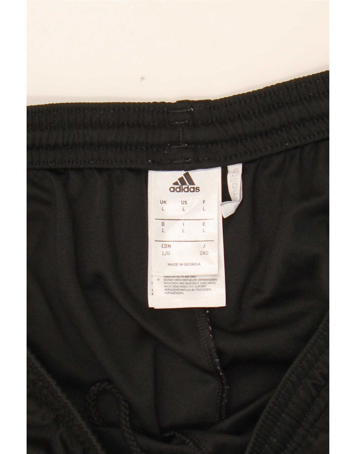 Adidas Mens Climalite Sport Shorts Grande Poliéster Preto