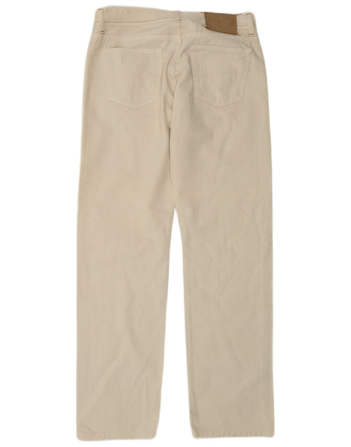 Jacob Cohen Jeans retos masculinos W35 L34 algodão bege