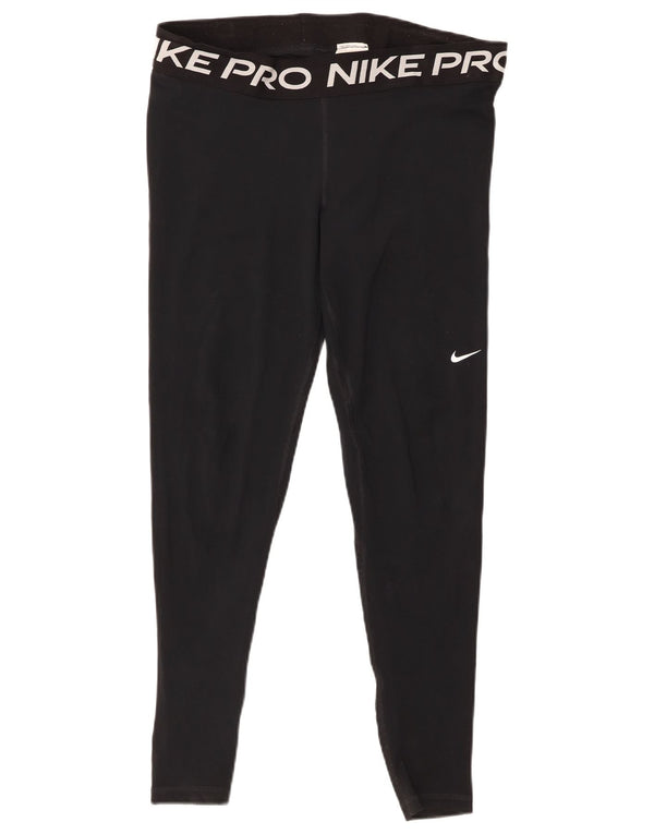Leggings Nike Feminino UK 18 XL Preto Poliéster