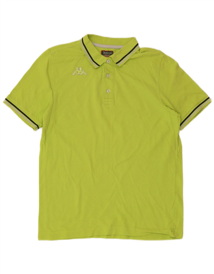 Camisa polo masculina KAPPA verde médio